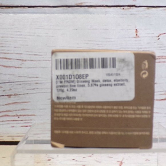 NEW!! I'M FROM Ginseng Mask 120g 4.3oz, Nourishment and Enrichment of Skin - Picture 3 of 4